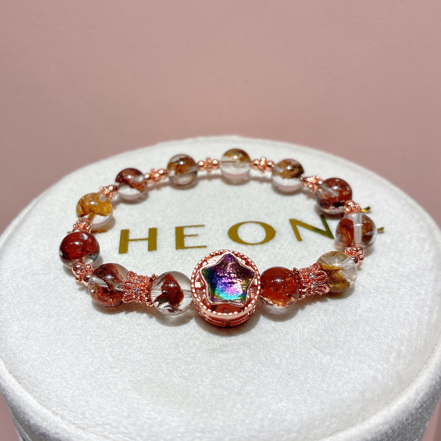 頂級*紅泥骸骨閃靈鑽 x 瑞典天鐵