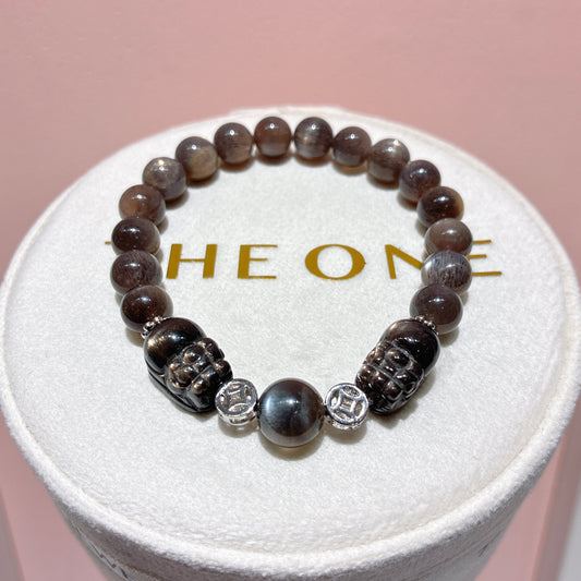 精品*黑金太陽石 x 貔貅