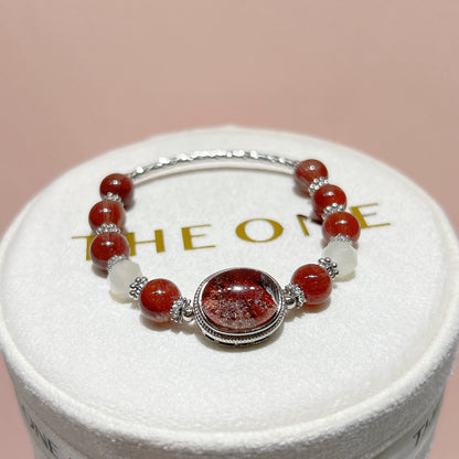 精品*巴西紅順髮晶 x 超幽靈