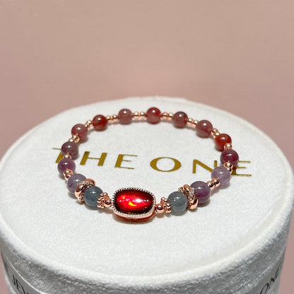 精品*尖晶石 x 斑彩石