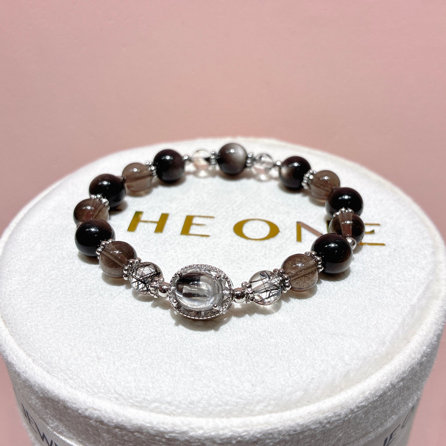 精品*銀曜石 x 銀鈦晶