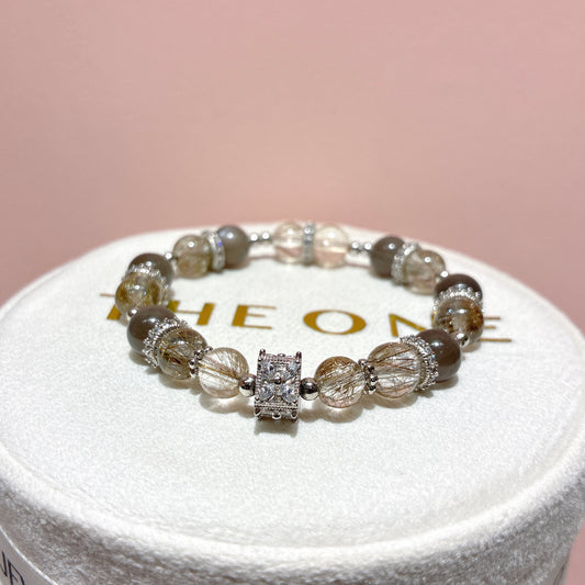 精品*鋼絲魔鬼髮 x 黑月亮石