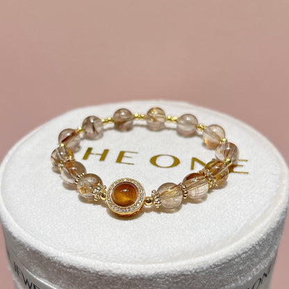 精品*金銅鈦晶 x 黃虎眼