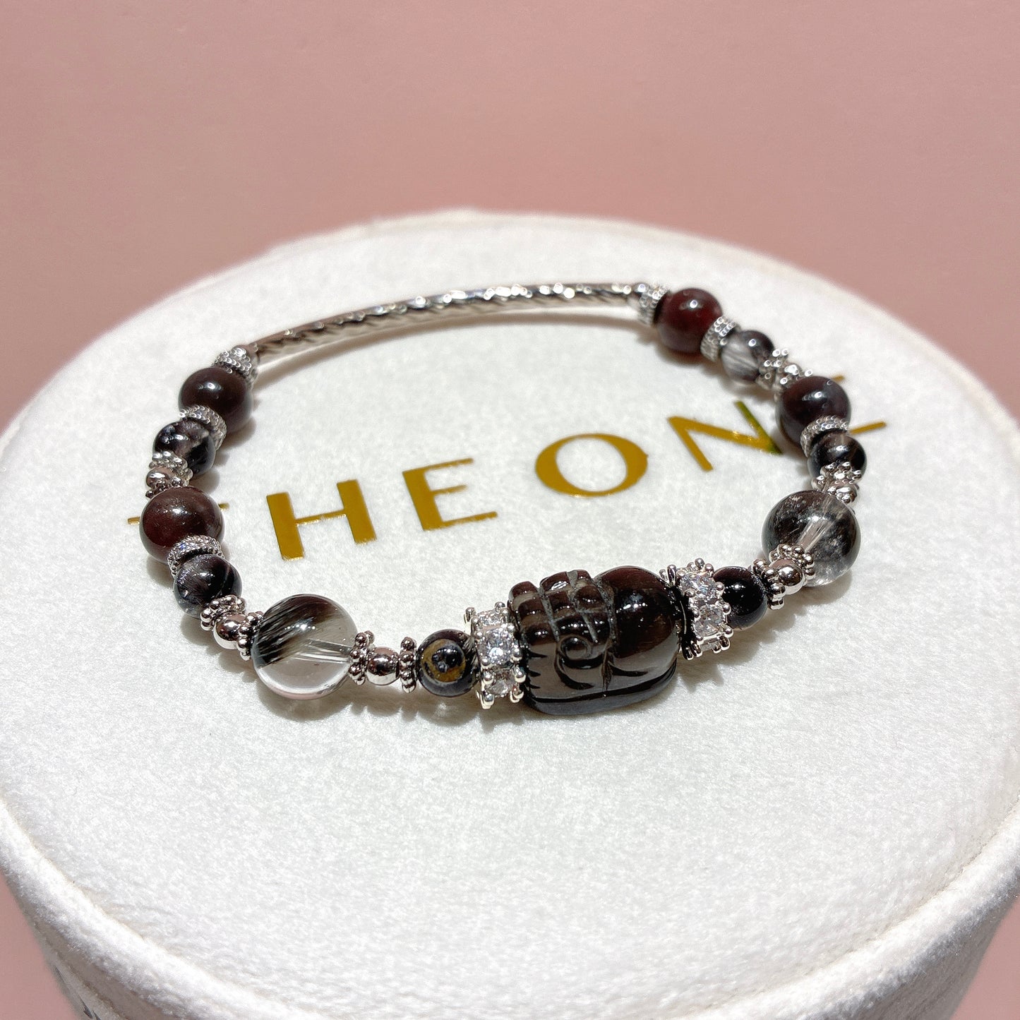 精品*黑銀鈦 x 黑金太陽貔貅