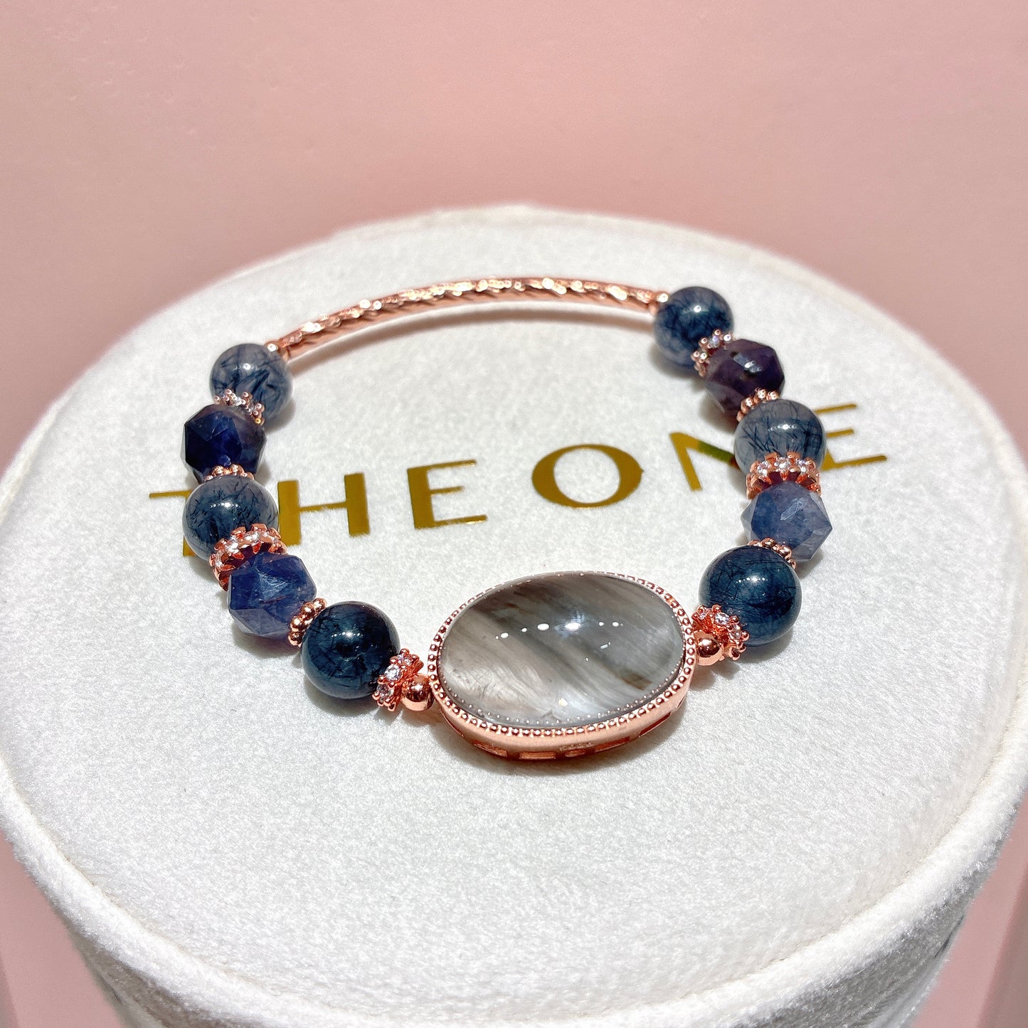 精品*藍鋼絲兔毛 x 灰藍兔毛