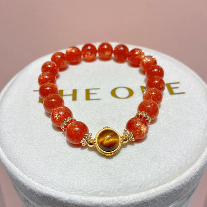 頂級*金草莓太陽石 x 黃虎眼