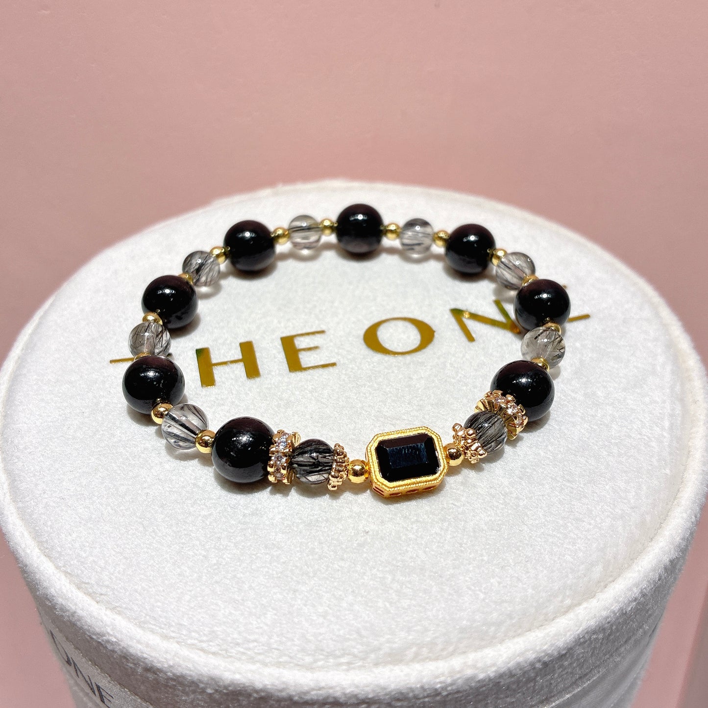 精品*金運石 x 黑順髮晶