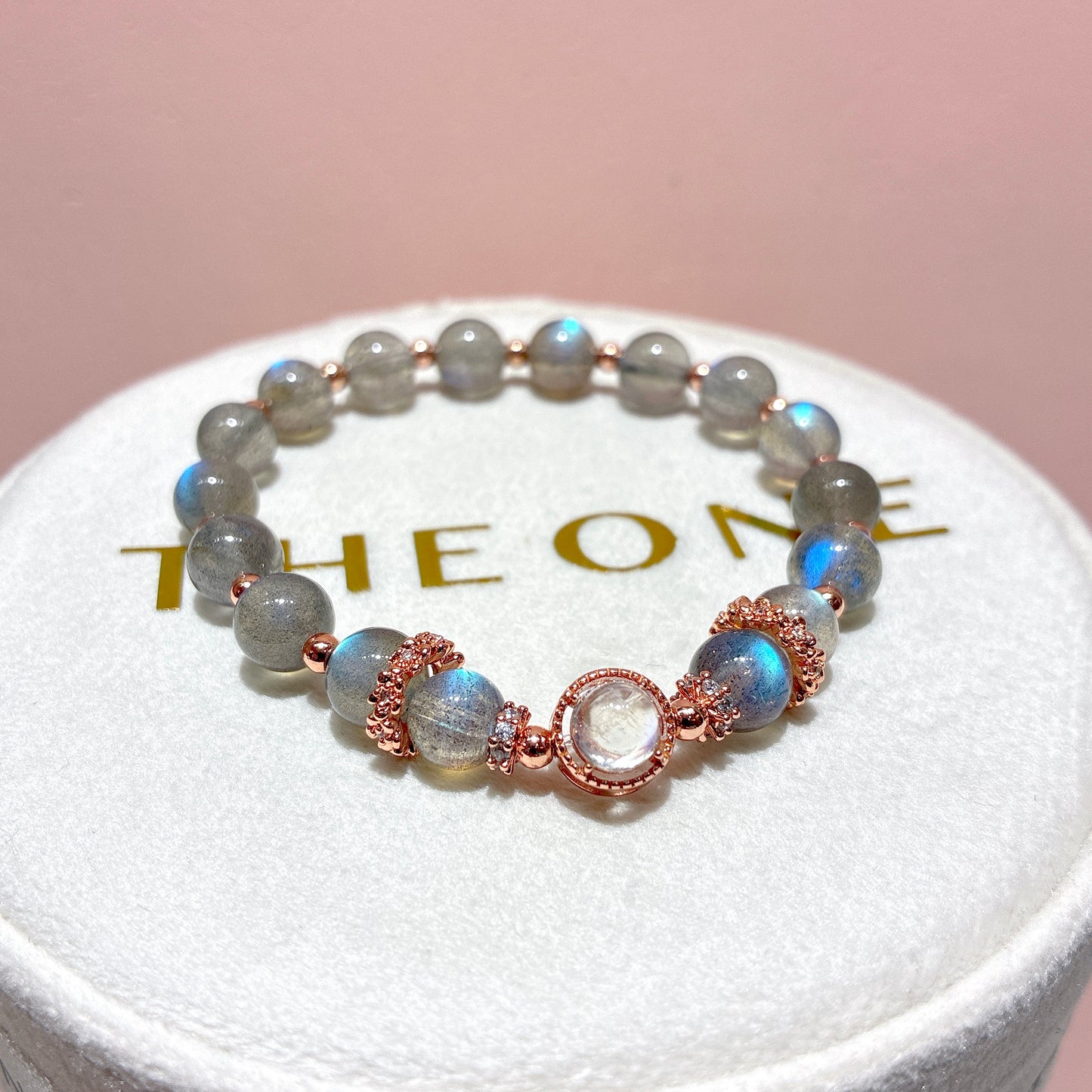 精品*拉長石 x 白水月