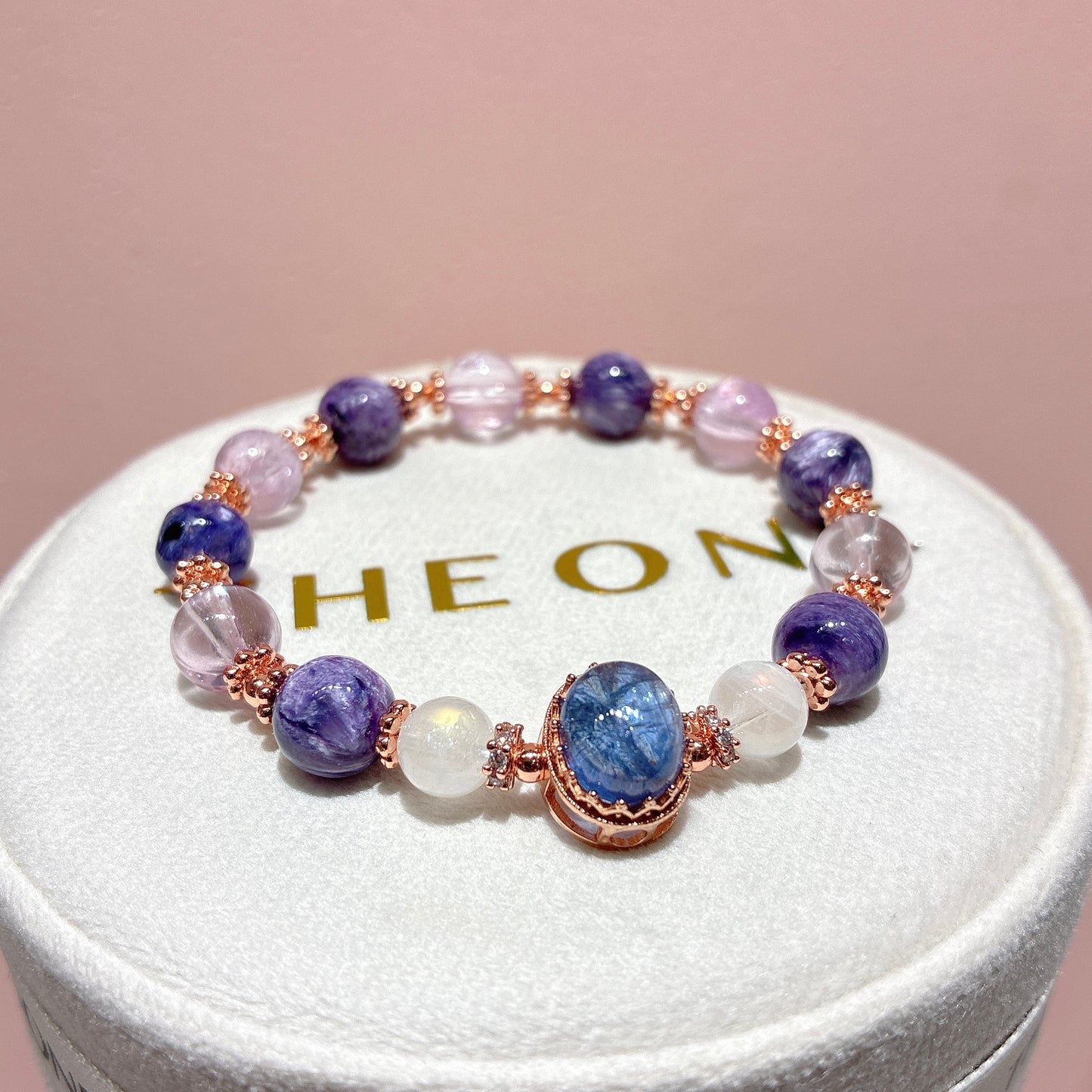 精品*紫龍晶 x 坦桑石