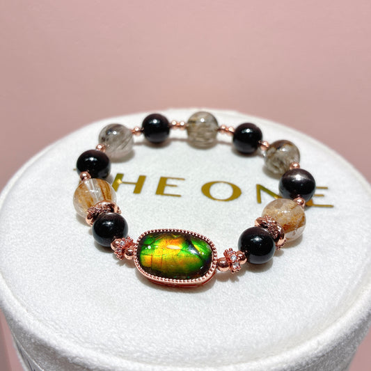 精品*金運石 x 斑彩石