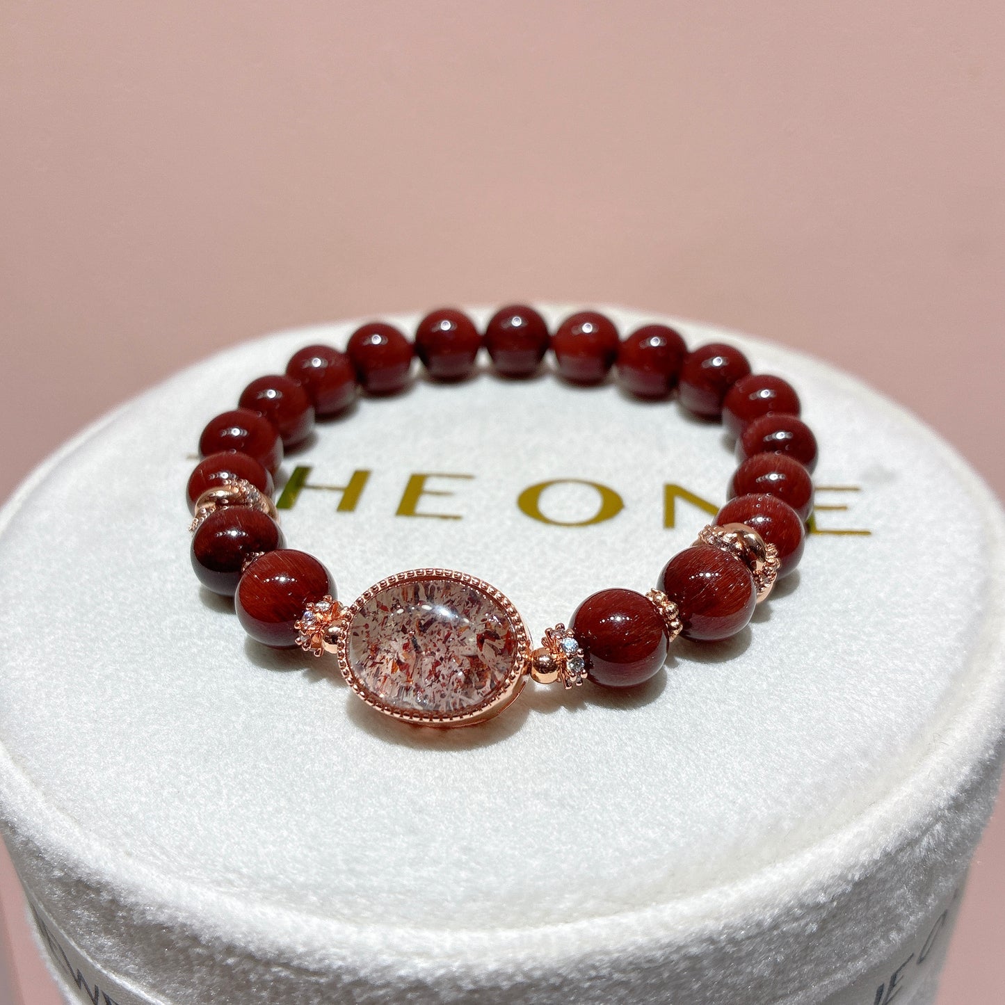 精品*巴西紅順髮晶 x 超級七