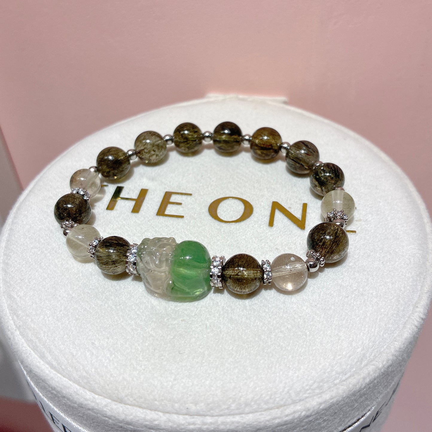 精品*綠碧髮 x 綠螢石