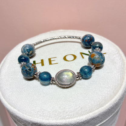 精品*藍彼得石 x 拉長石