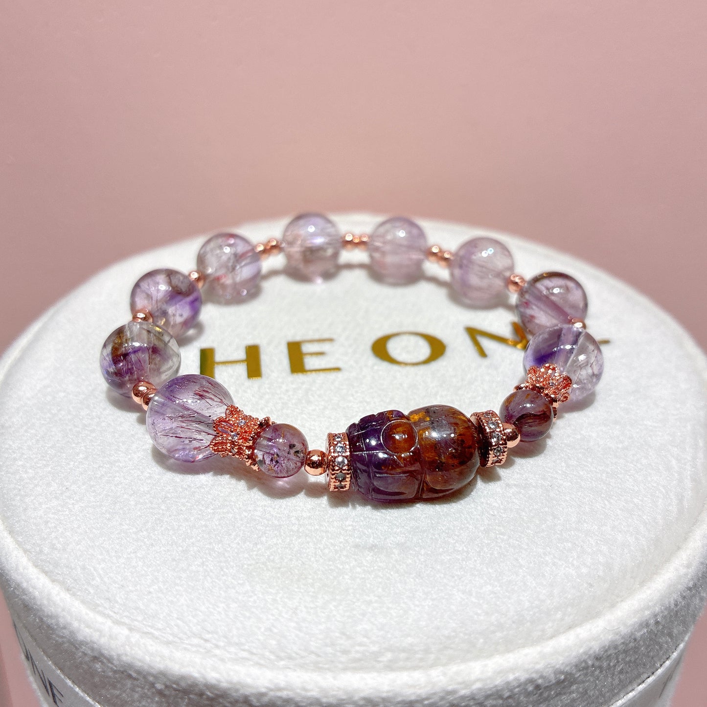 精品*紫超級七 x 紫鈦晶貔貅