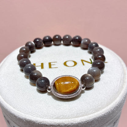 精品*黑金太陽石 x 黃虎眼