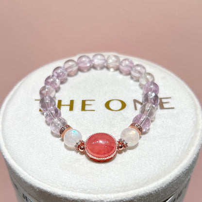 頂級*紫鋰輝 x 紅紋石