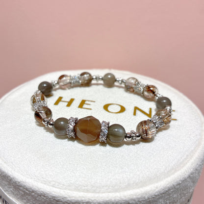 精品*鋼絲魔鬼髮 x 黑月亮石