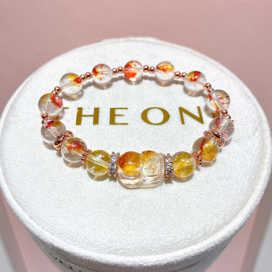 頂級*錦鯉膠花 x 膠花貔貅