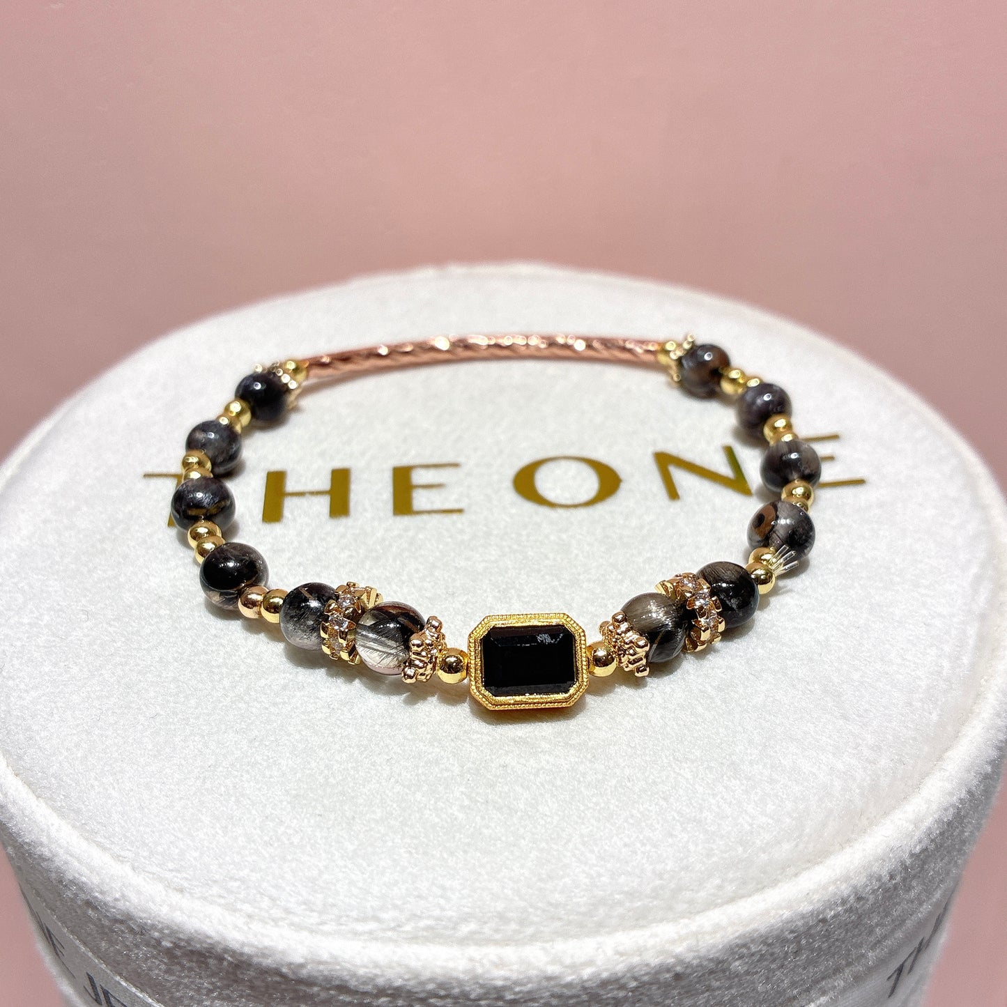 頂級*黑銀鈦 x 黑碧璽