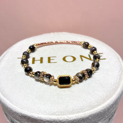 頂級*黑銀鈦 x 黑碧璽