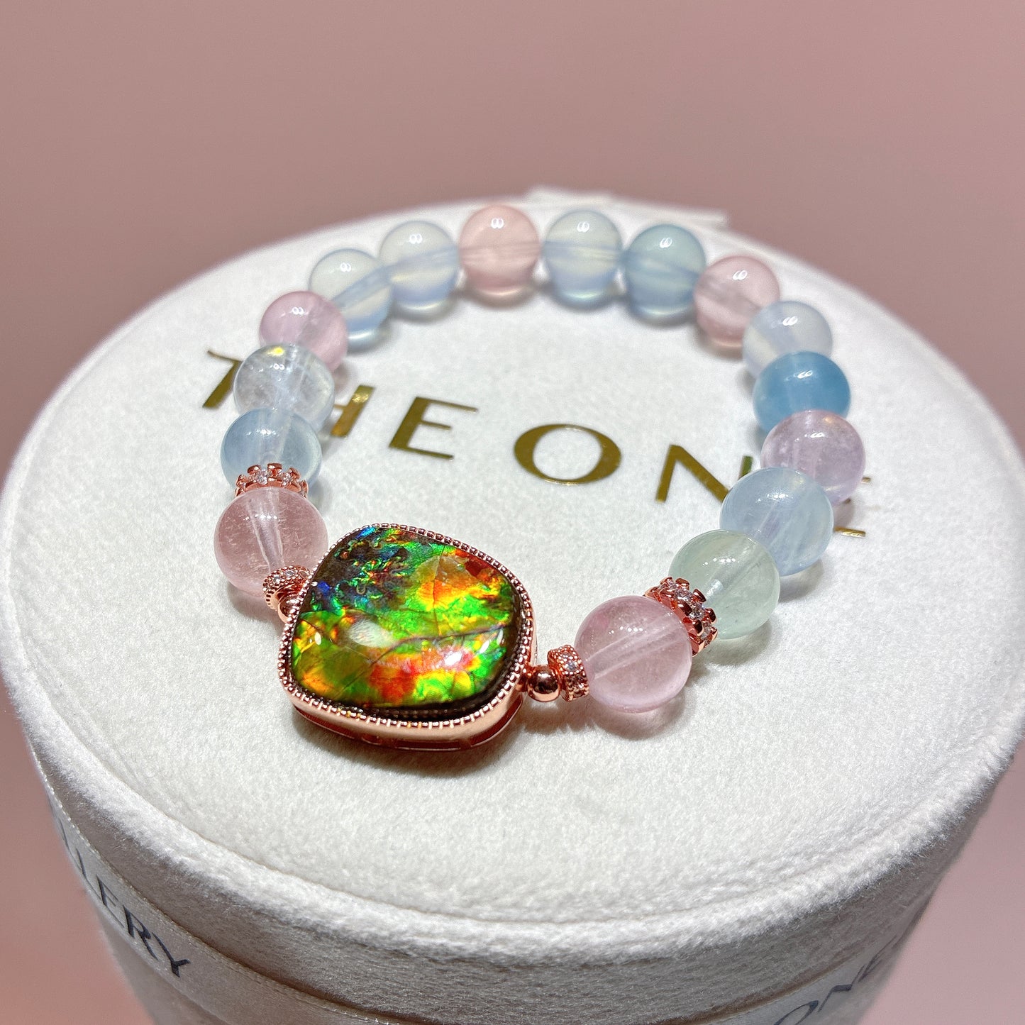 精品*冰種摩根石 x 斑彩石