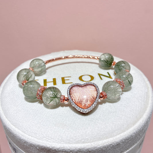 精品*綠髮晶 x 瑞典天鐵