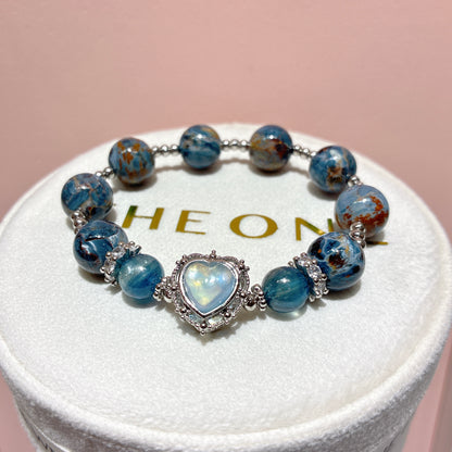 精品*藍彼得石 x 海藍寶