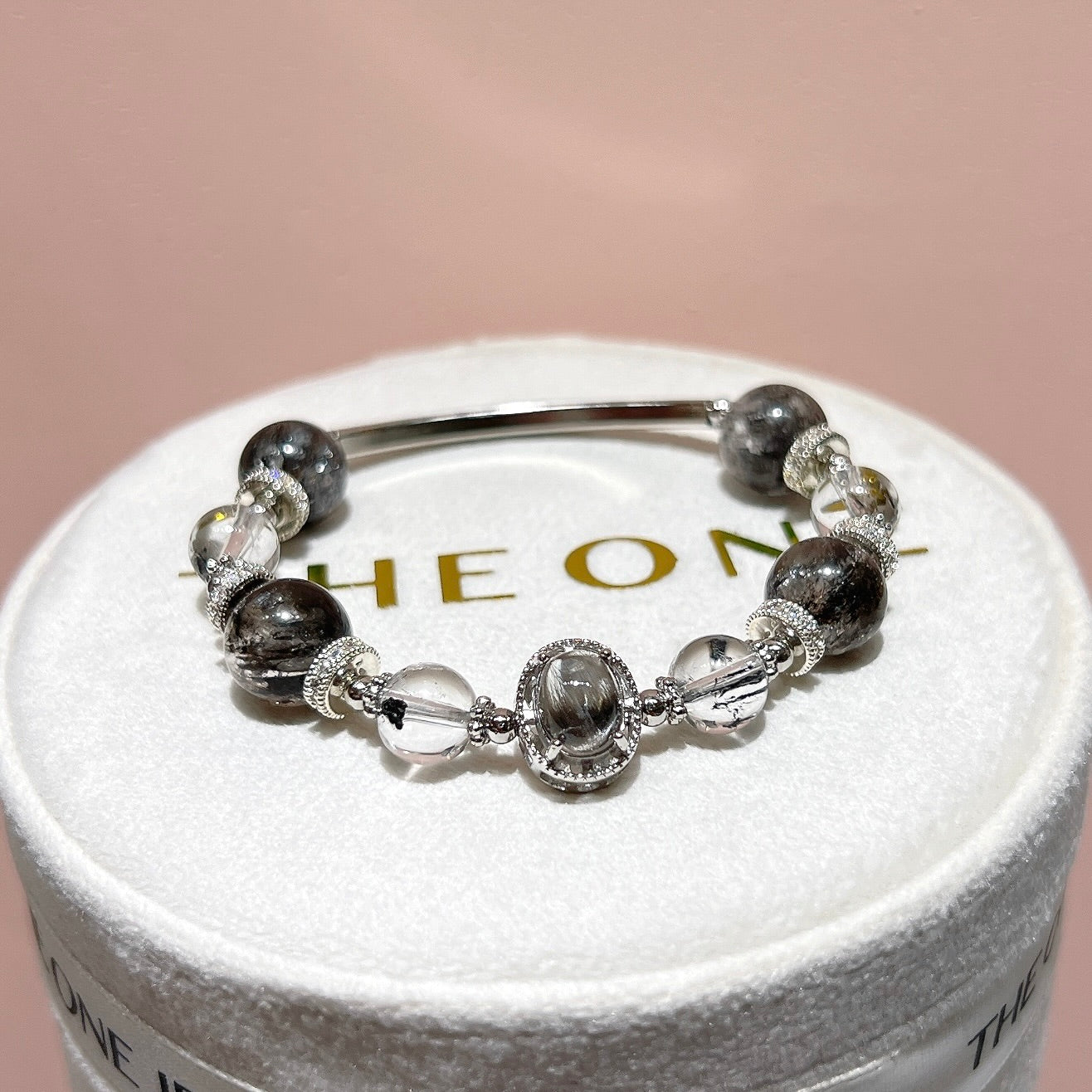 頂級*黑閃靈鑽 x 銀鈦晶