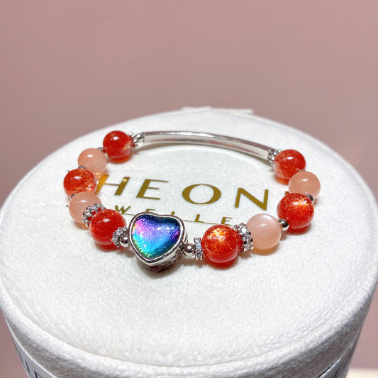 精品*金草莓太陽石 x 瑞典天鐵