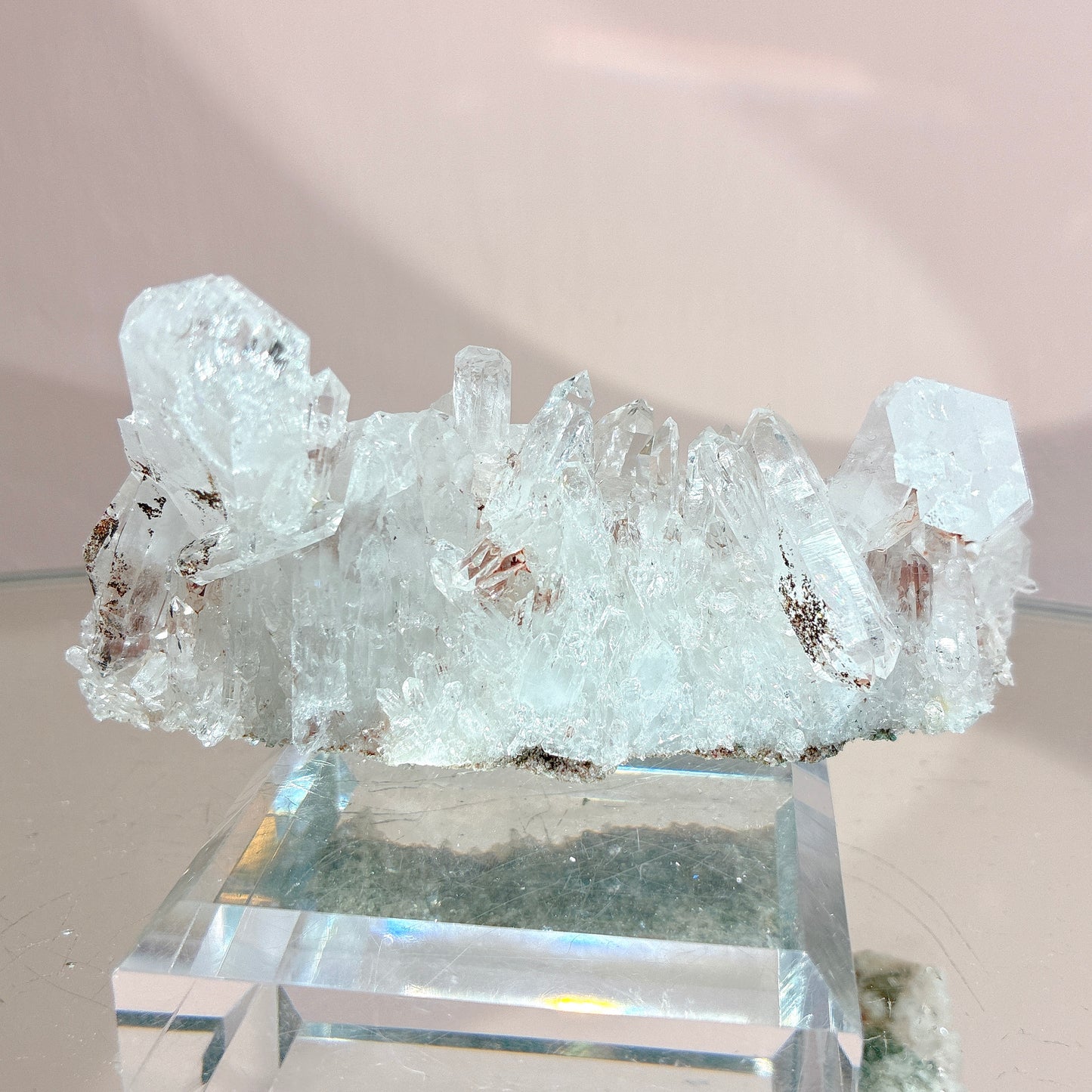 頂級* 粉列姆利亞晶簇