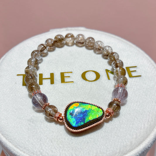 精品*魔鬼髮 x 斑彩石