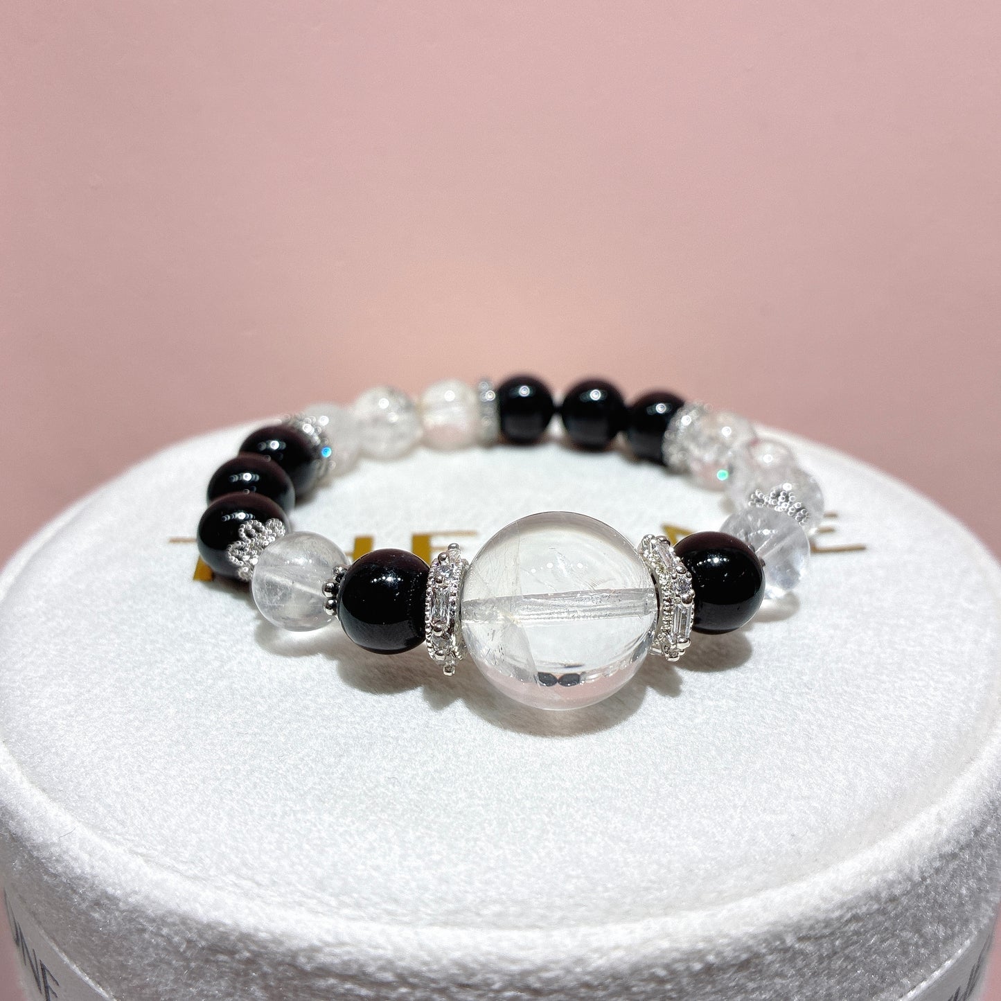 精品*黑碧璽 x 白幽靈