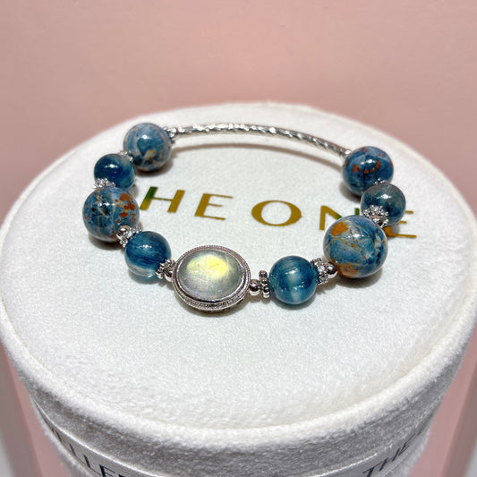 精品*藍彼得石 x 拉長石