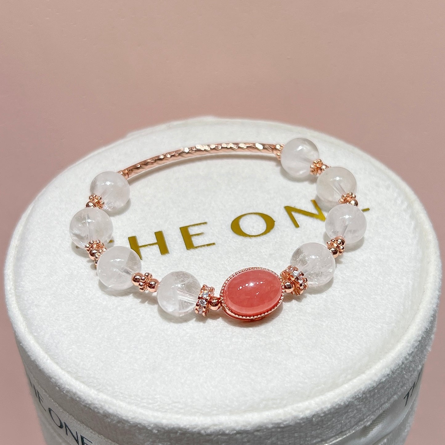 精品*白幽靈 x 紅紋石