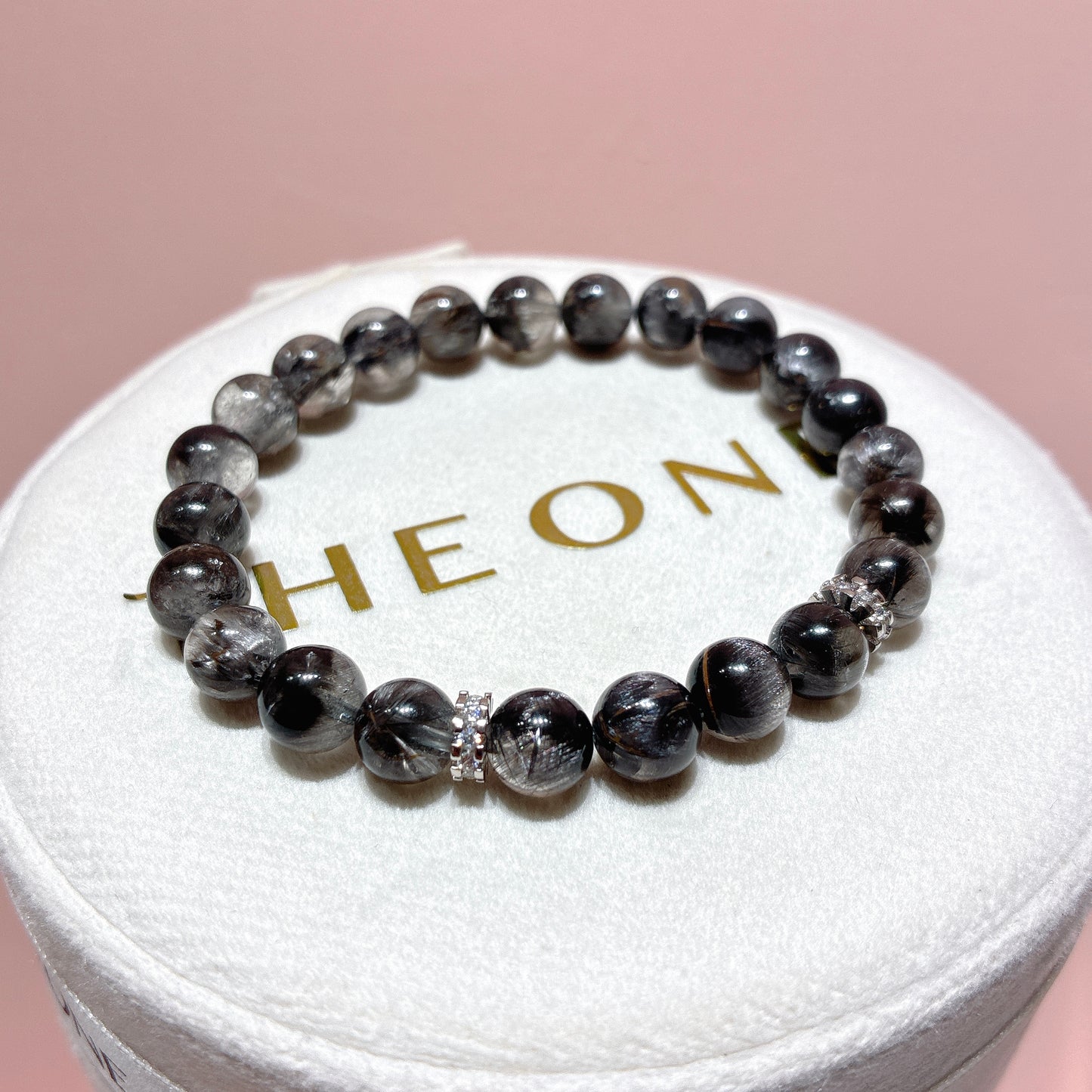 精品*黑銀鈦 8mm