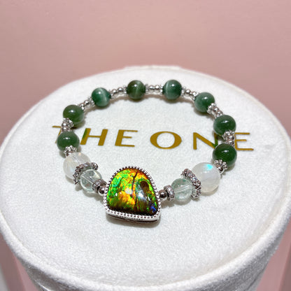 精品*綠透輝 x 斑彩石