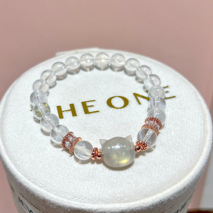 頂級*藍針石 x 拉長石