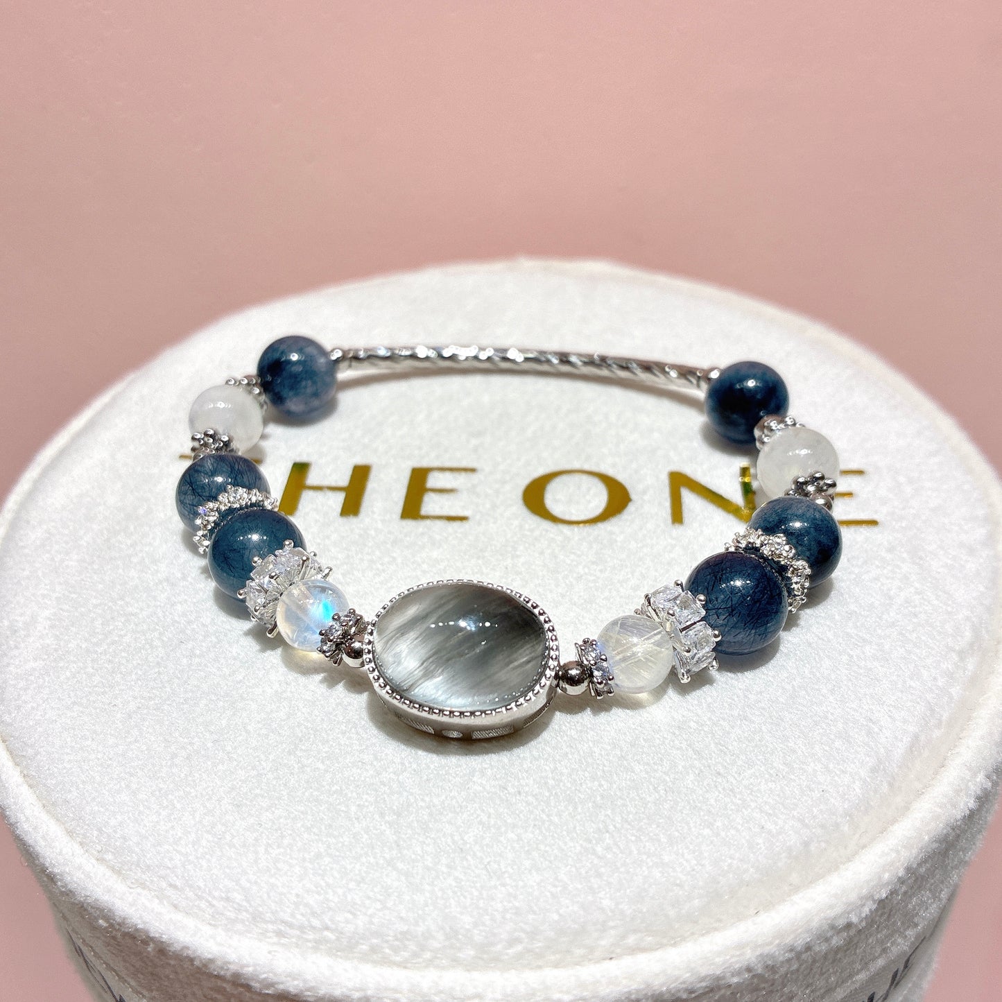 精品*藍鋼絲兔毛 x 灰藍兔毛