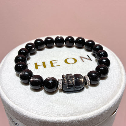 精品*金運石 x 黑金太陽貔貅