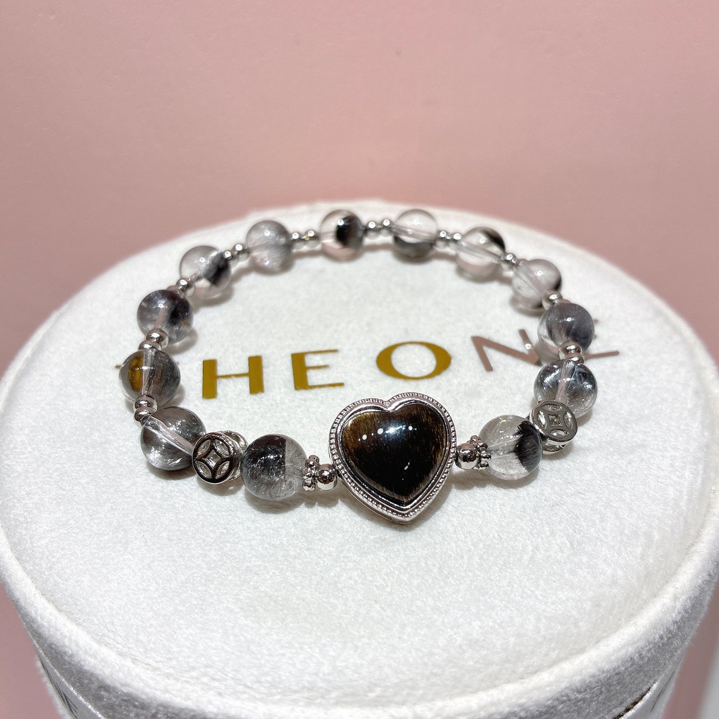 頂級*黑銀鈦 x 黑金太陽石