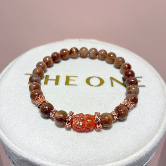 精品*巴西金銅順髮 x 金太陽貔貅