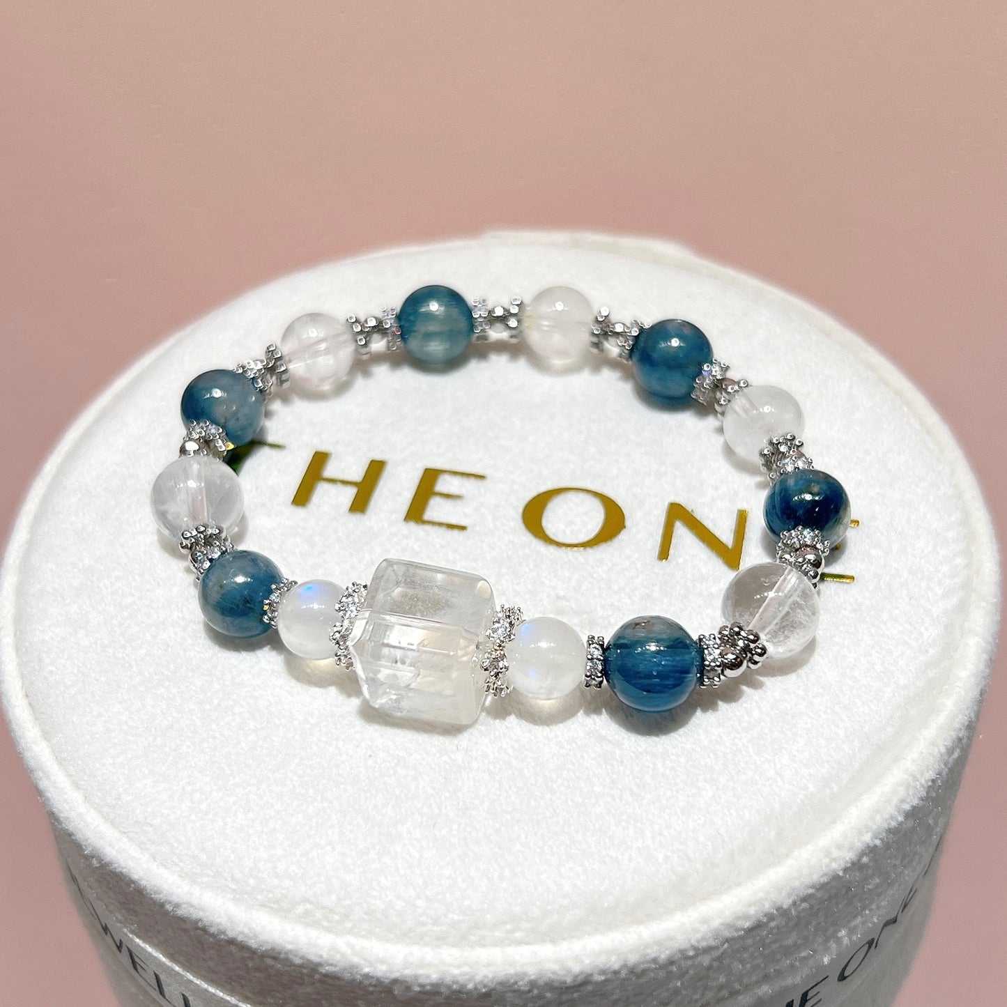 精品*白幽靈 x 藍晶石