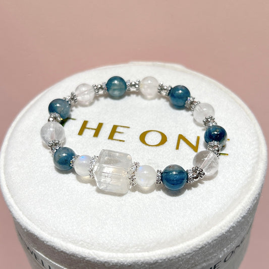 精品*白幽靈 x 藍晶石