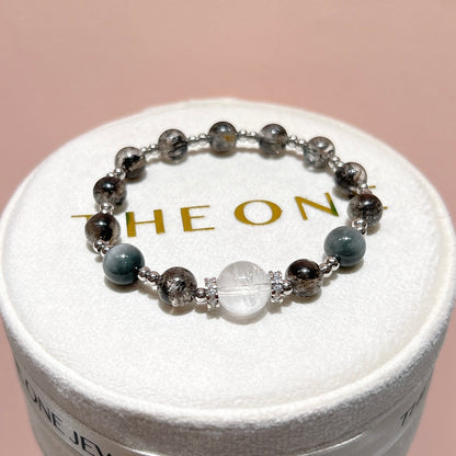 頂級*黑閃靈鑽 x 白幽靈