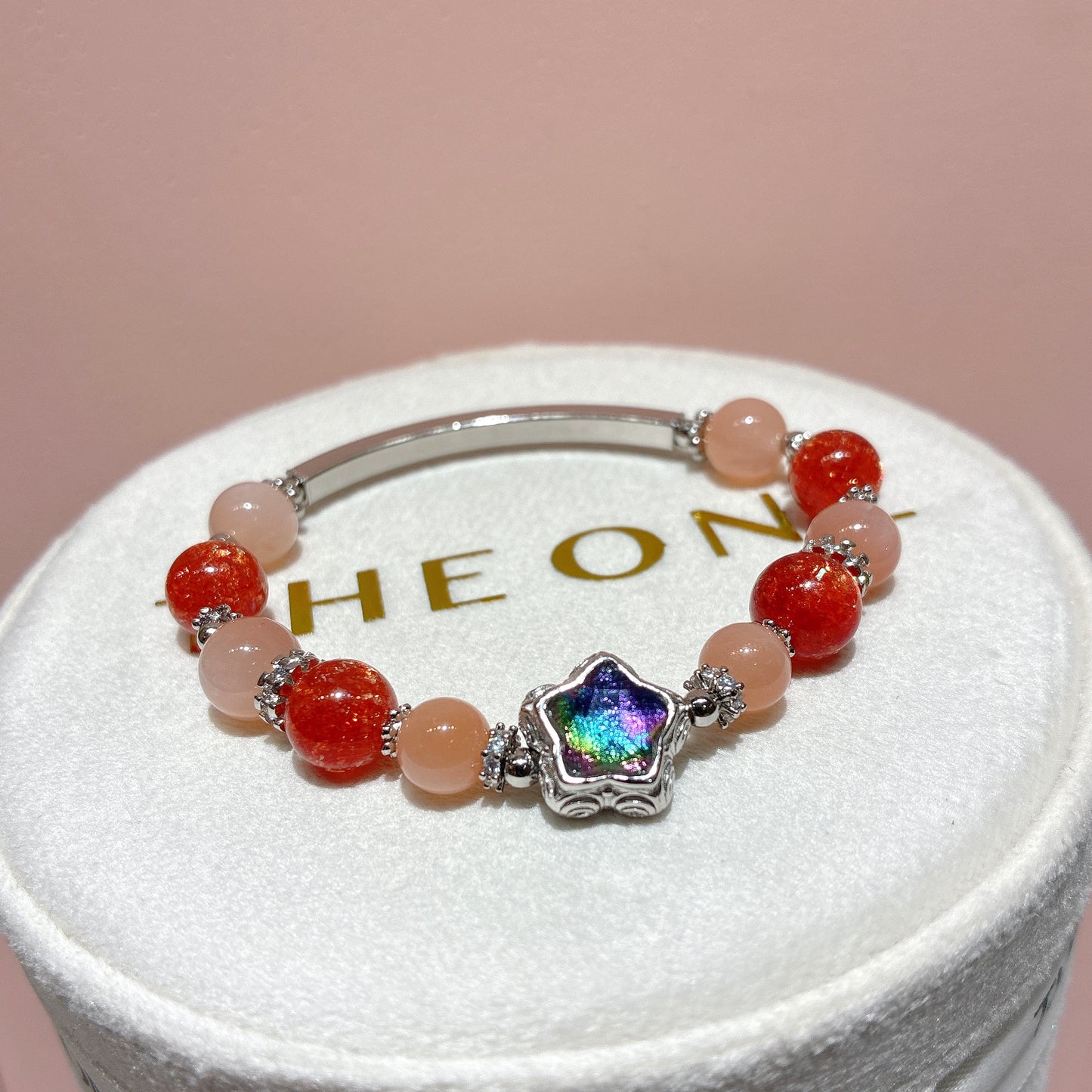 精品*金草莓太陽石 x 瑞典天鐵