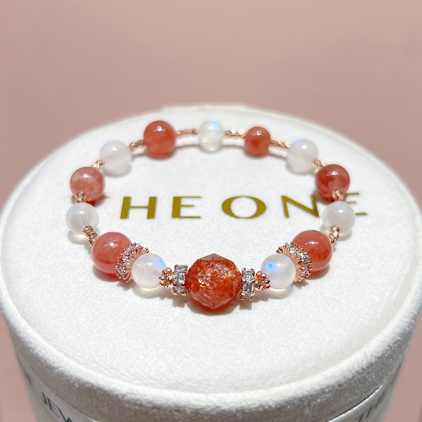 精品*冰種紅紋石 x 金太陽