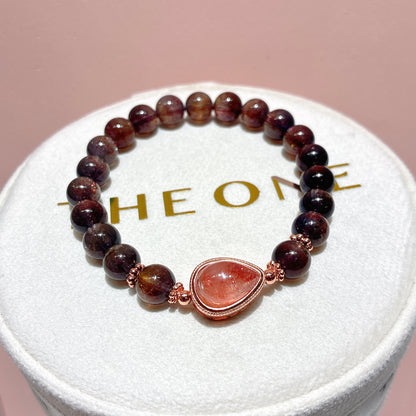 頂級*血滴堇青石 x 俄啤