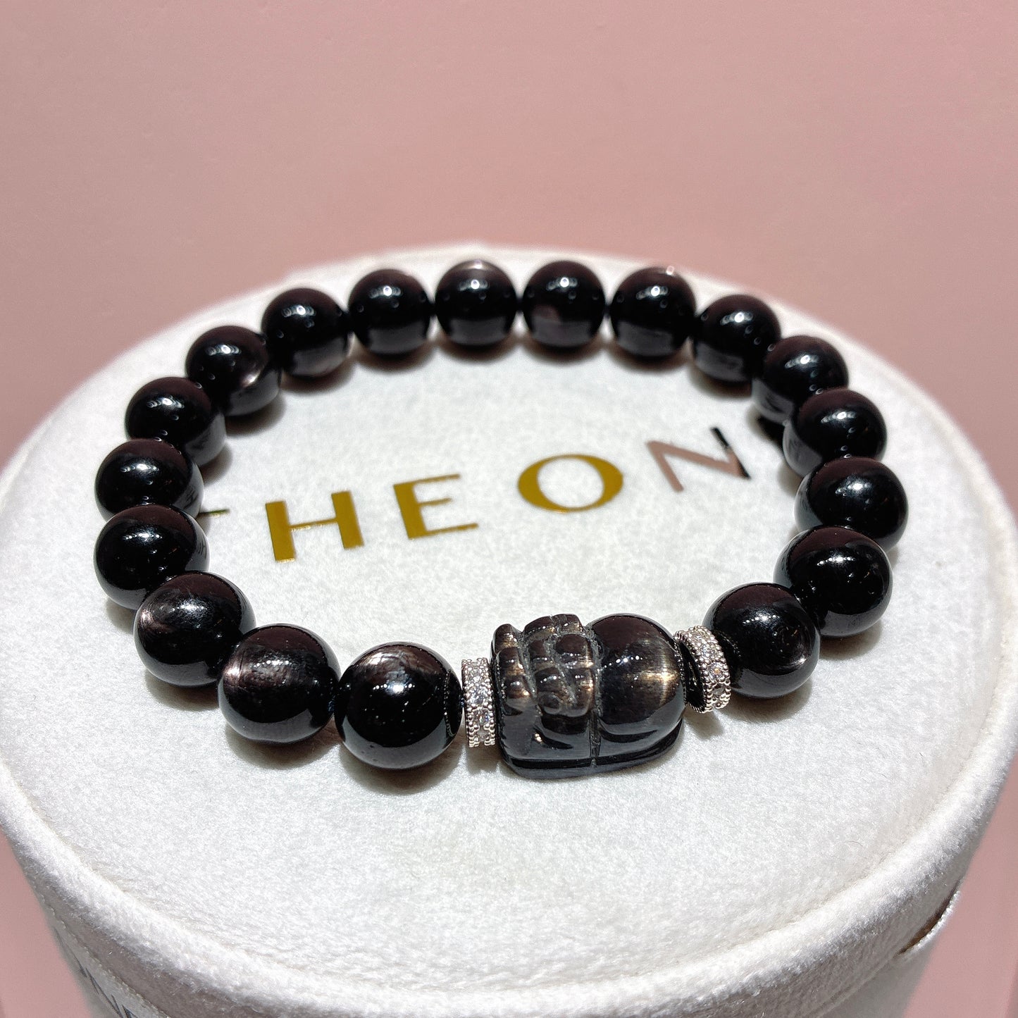 精品*金運石 x 黑金太陽貔貅