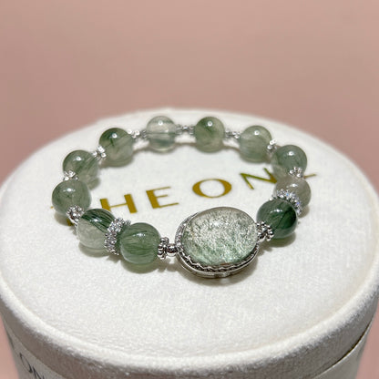 精品*綠髮晶 x 綠幽靈
