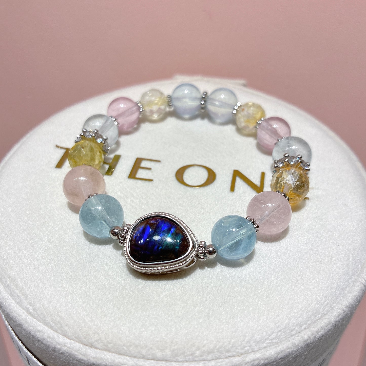 精品*冰種摩根石 x 斑彩石